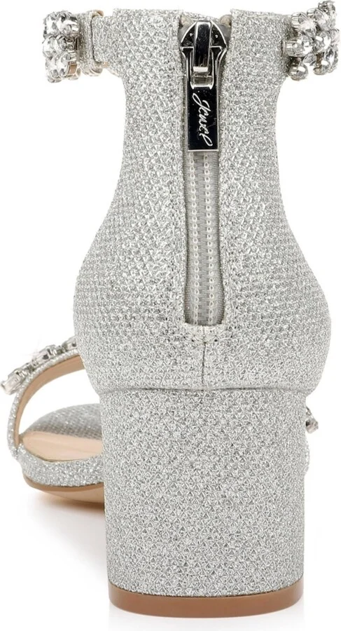 Jewel Badgley Mischka Women's Bronwen Block Heel Evening Sandals - Image 7