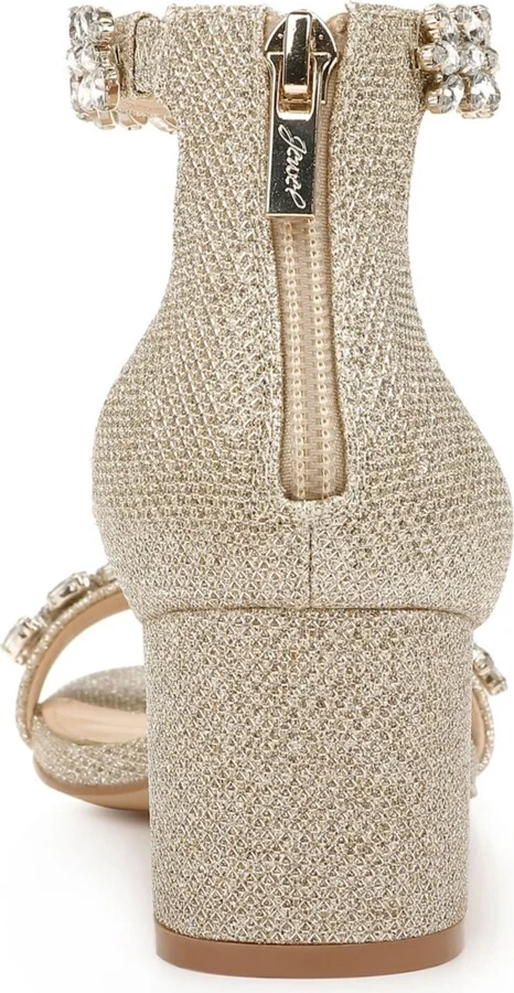 Jewel Badgley Mischka Women's Bronwen Block Heel Evening Sandals - Image 11
