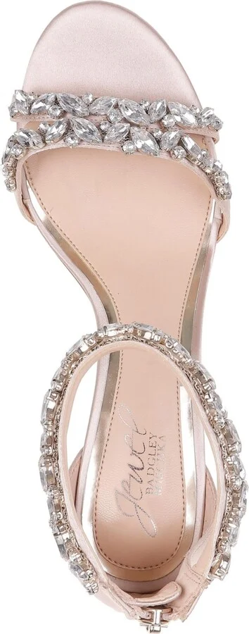 Jewel Badgley Mischka Women's Caroline Embellished Ankle Strap Evening Sandals - Image 7