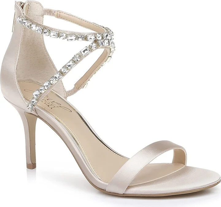 Jewel Badgley Mischka Women's Celine Heeled Sandal