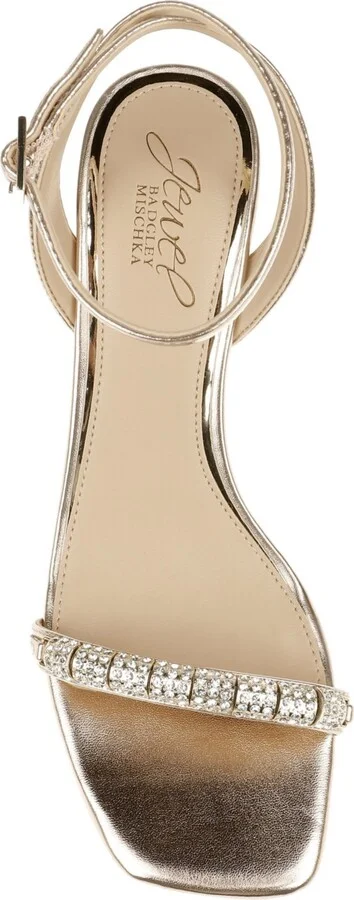 Jewel Badgley Mischka Women's Charisma Kitten Heel Evening Sandals - Image 7