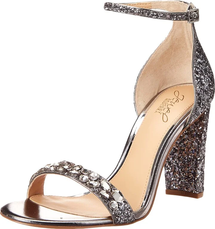Jewel Badgley Mischka Women's Cleo Heeled Sandal