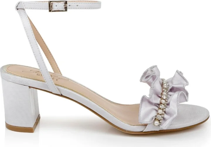 Jewel Badgley Mischka Women's Desirie Block Heel Evening Sandals - Image 2