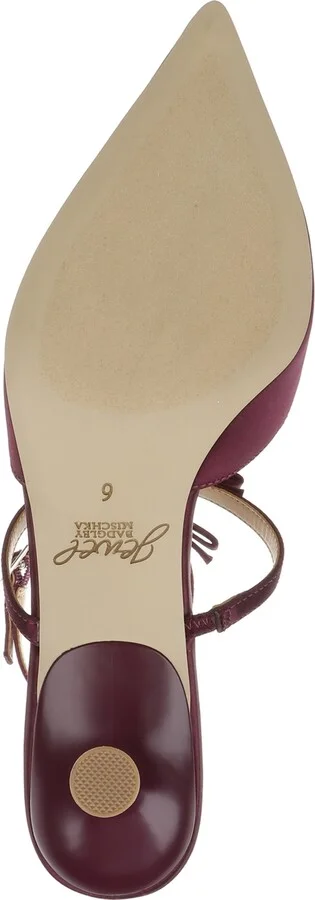 Jewel Badgley Mischka Women's Elisabetta Bow Pointed Toe Pumps - Image 9