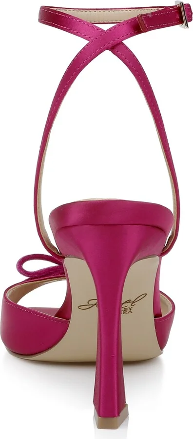 Jewel Badgley Mischka Women's Elisha Bow Square Toe Sandals - Image 3