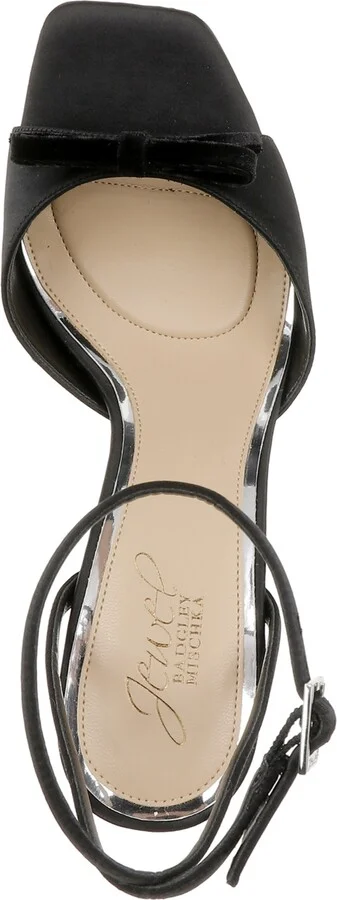 Jewel Badgley Mischka Women's Elisha Bow Square Toe Sandals - Image 11