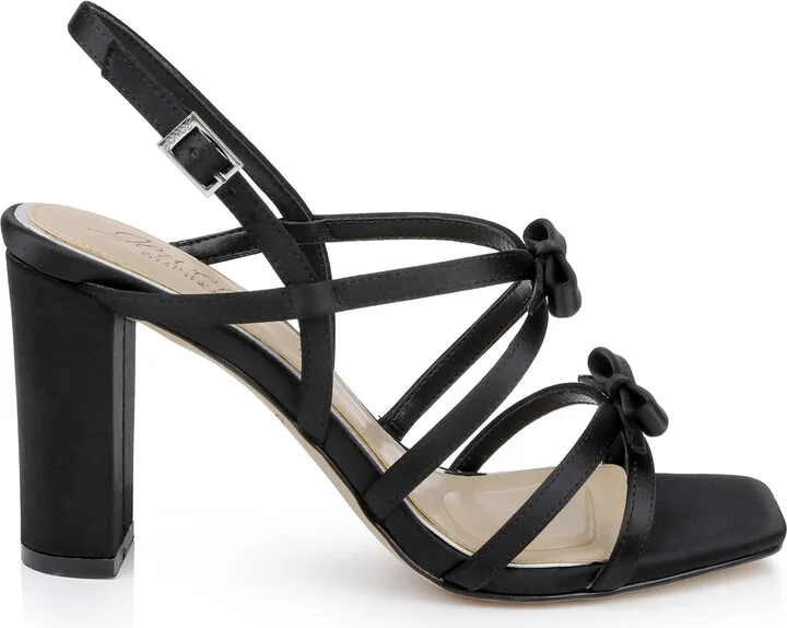 Jewel Badgley Mischka Women's Eliza Bow Evening Sandals - Image 6