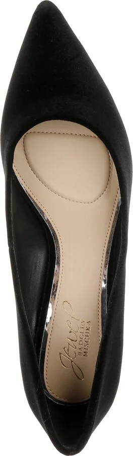 Jewel Badgley Mischka Women's Enola Velvet Pumps - Image 7