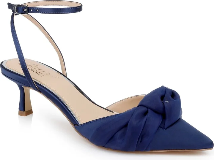 Navy Satin