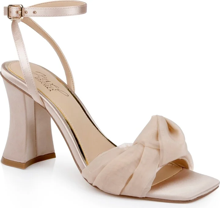 Jewel Badgley Mischka Women's Fayola Dress Knot Sandals