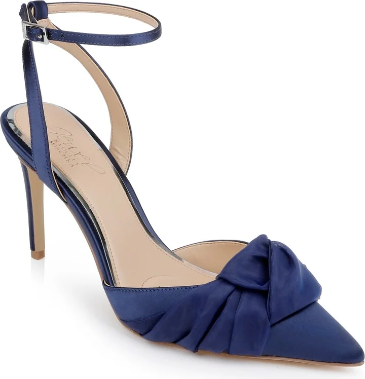 Navy Satin