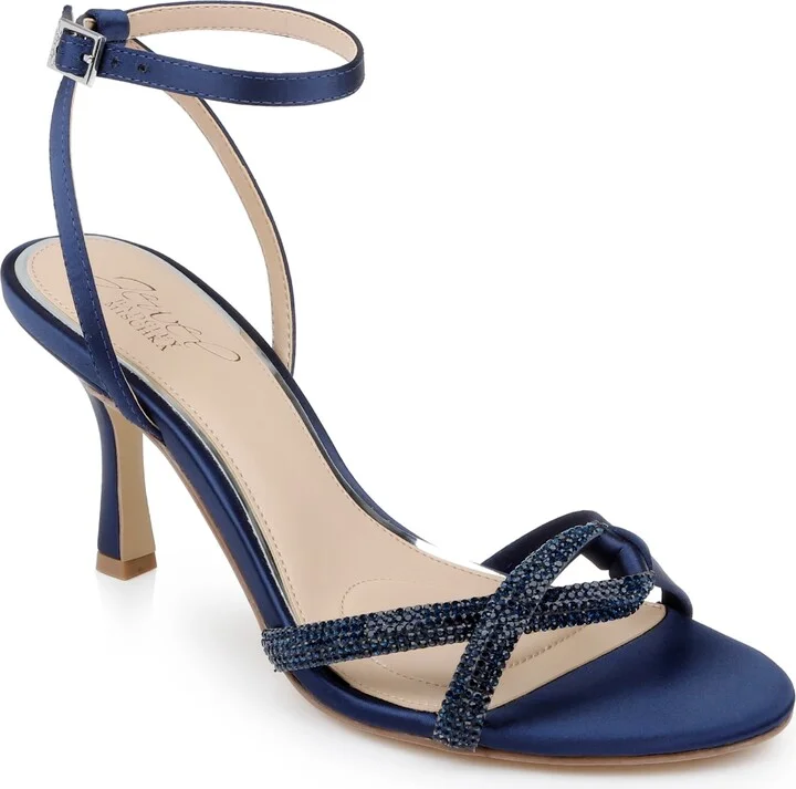 Navy Satin
