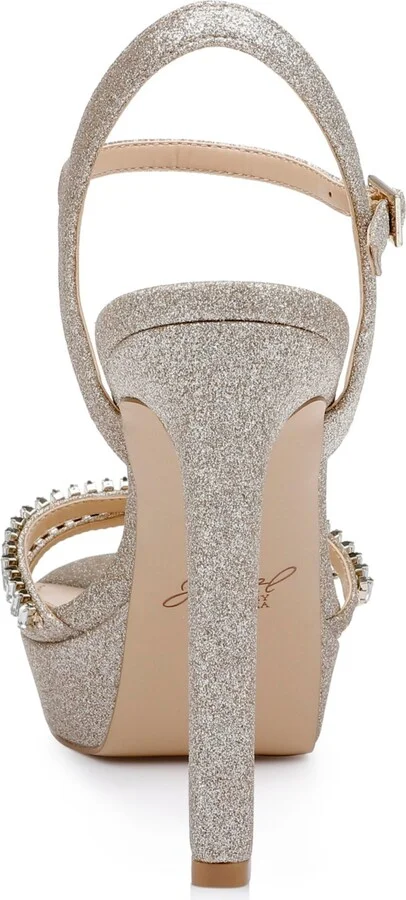 Jewel Badgley Mischka Women's Gallant Platform Evening Sandals - Image 11