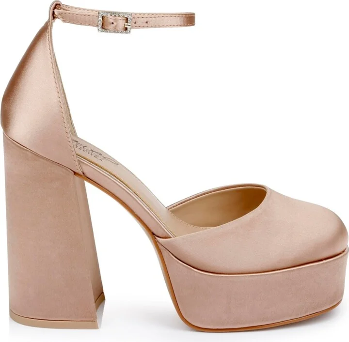 Jewel Badgley Mischka Women's Giada Platform Evening Pumps - Image 2