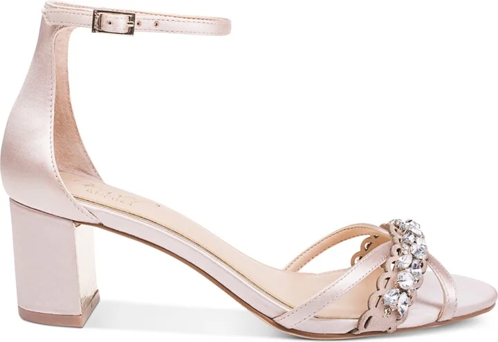 Jewel Badgley Mischka Women's Giona Block Heel Evening Sandals - Image 2