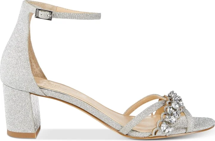 Jewel Badgley Mischka Women's Giona Block Heel Evening Sandals - Image 6