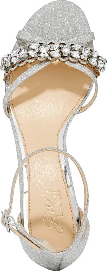 Jewel Badgley Mischka Women's Giona Block Heel Evening Sandals - Image 8