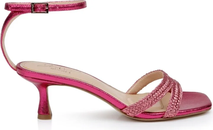 Jewel Badgley Mischka Women's Hayzel Kitten Heel Evening Sandals - Image 6