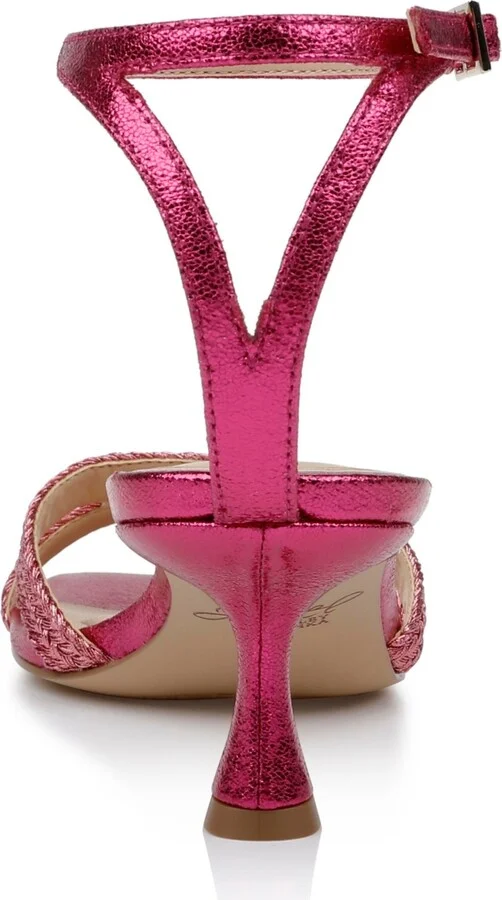 Jewel Badgley Mischka Women's Hayzel Kitten Heel Evening Sandals - Image 7