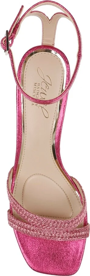 Jewel Badgley Mischka Women's Hayzel Kitten Heel Evening Sandals - Image 8