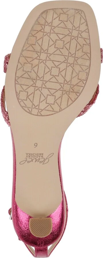 Jewel Badgley Mischka Women's Hayzel Kitten Heel Evening Sandals - Image 9