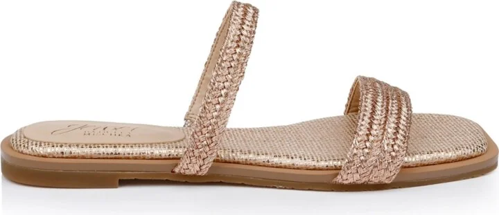Jewel Badgley Mischka Women's Helena Evening Flat Sandals - Image 10