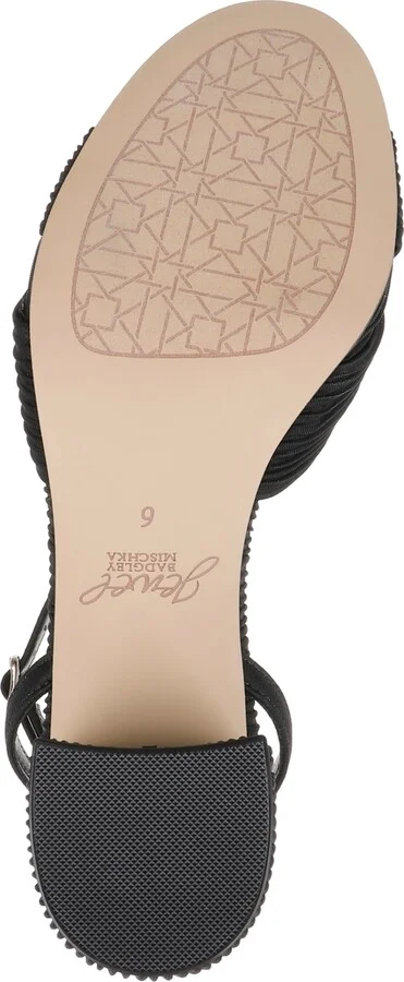 Jewel Badgley Mischka Women's Hudson Knot Block Heel Evening Sandals - Image 5