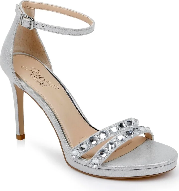 Jewel Badgley Mischka Women's Hustle Platform Evening Sandals