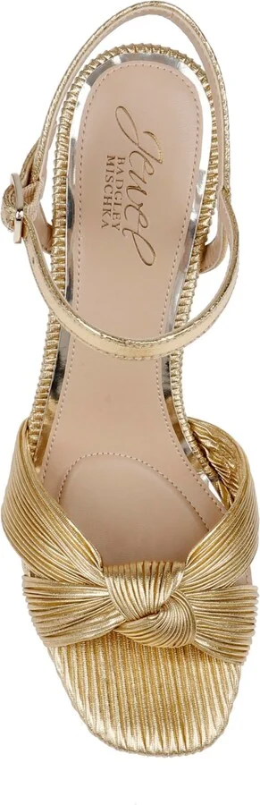 Jewel Badgley Mischka Women's Hydee Knot Stiletto Evening Sandals - Image 4