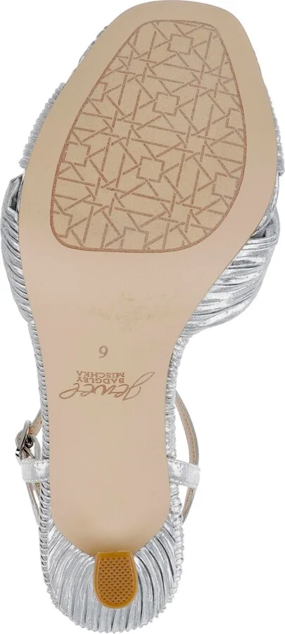 Jewel Badgley Mischka Women's Hydee Knot Stiletto Evening Sandals - Image 9