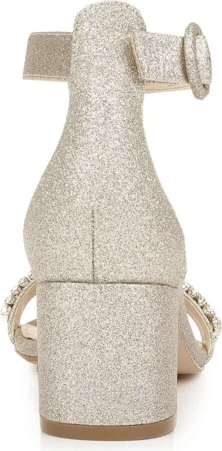 Jewel Badgley Mischka Women's James Block Heel Evening Sandals - Image 3