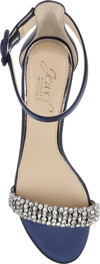 Jewel Badgley Mischka Women's James Block Heel Evening Sandals - Image 7