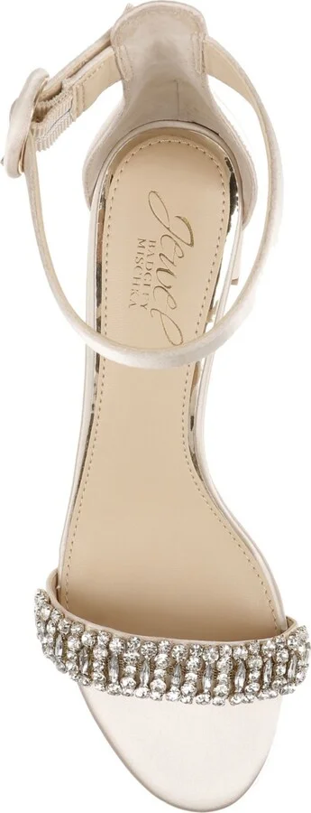 Jewel Badgley Mischka Women's James Block Heel Evening Sandals - Image 10