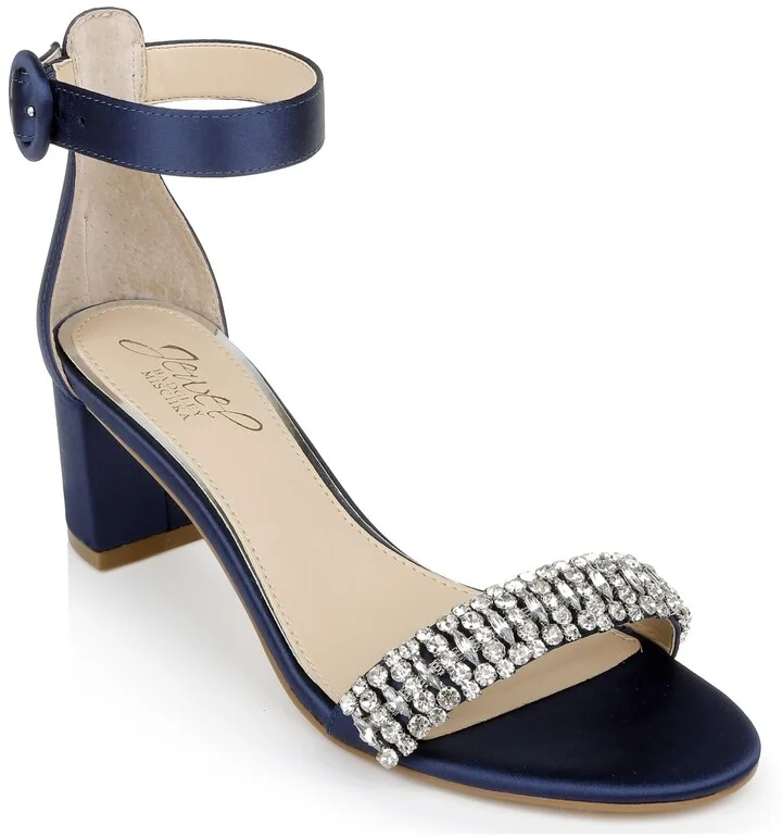 Navy Satin