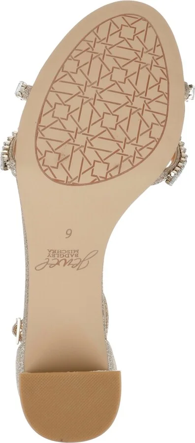 Jewel Badgley Mischka Women's Joanne Block Heel Evening Sandals - Image 8