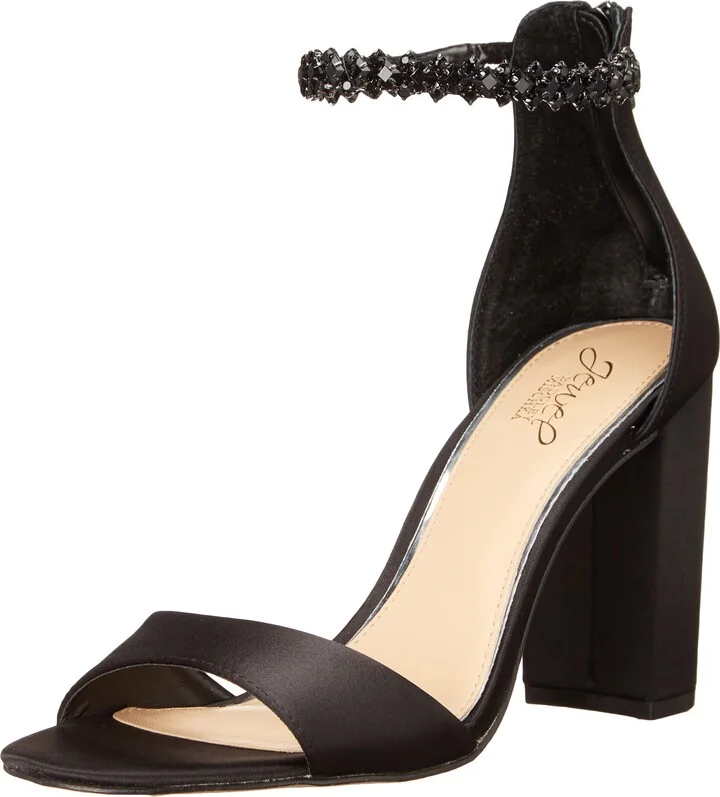 Jewel Badgley Mischka womens Louise Heeled Sandal