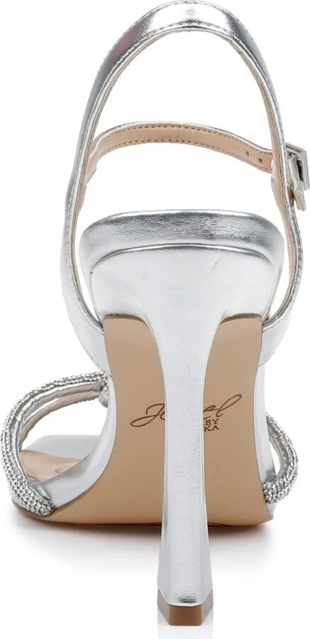 Jewel Badgley Mischka Women's Madison Knot Evening Sandals - Image 3
