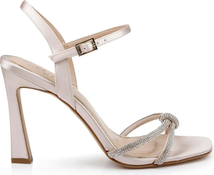 Jewel Badgley Mischka Women's Madison Knot Evening Sandals - Image 6