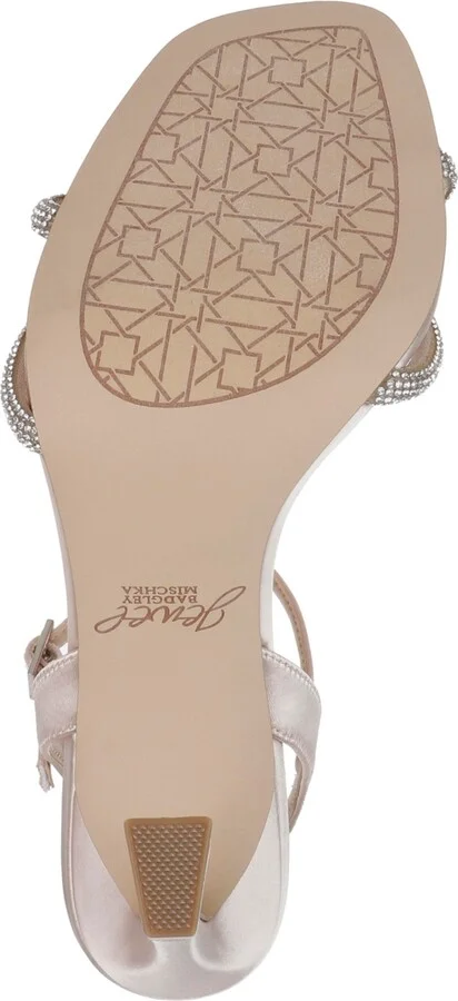 Jewel Badgley Mischka Women's Madison Knot Evening Sandals - Image 9