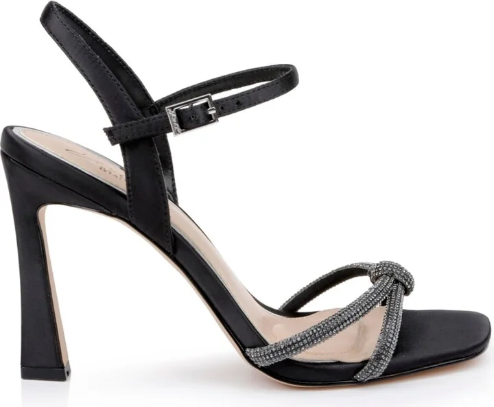 Jewel Badgley Mischka Women's Madison Knot Evening Sandals - Image 10