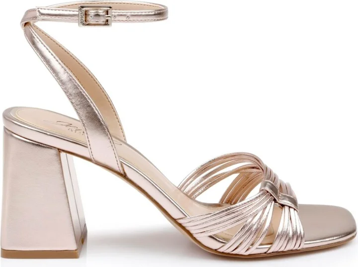 Jewel Badgley Mischka Women's Michelle Evening Block Heel Sandals - Image 2