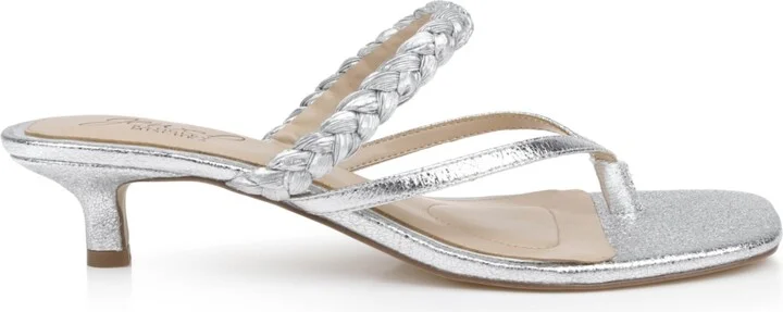 Jewel Badgley Mischka Women's Nadya Kitten Heel Sandals - Image 2