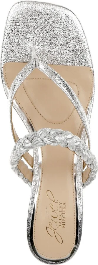 Jewel Badgley Mischka Women's Nadya Kitten Heel Sandals - Image 4