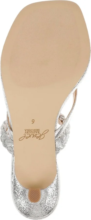 Jewel Badgley Mischka Women's Nadya Kitten Heel Sandals - Image 5