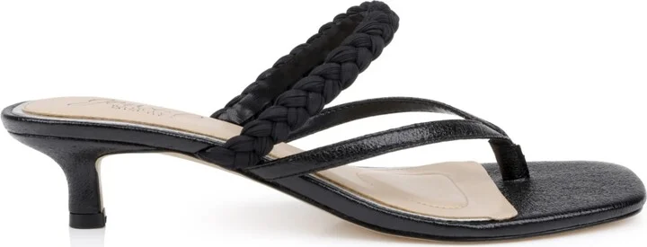 Jewel Badgley Mischka Women's Nadya Kitten Heel Sandals - Image 6