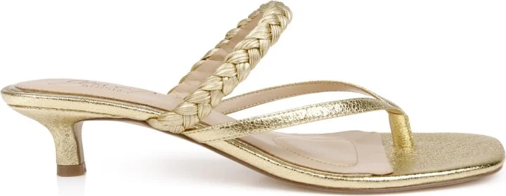 Jewel Badgley Mischka Women's Nadya Kitten Heel Sandals - Image 10