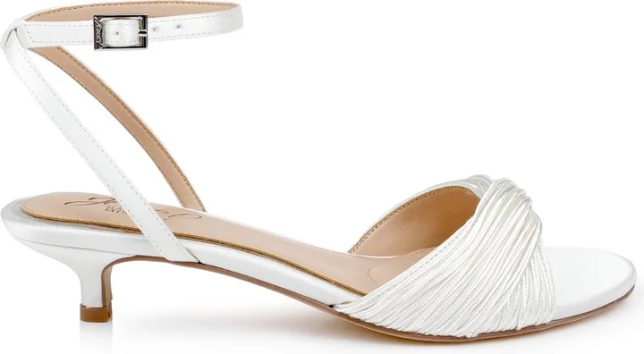 Jewel Badgley Mischka Women's Nance Kitten Heel Sandals - Image 2