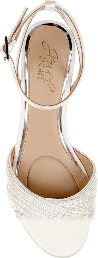 Jewel Badgley Mischka Women's Nance Kitten Heel Sandals - Image 4