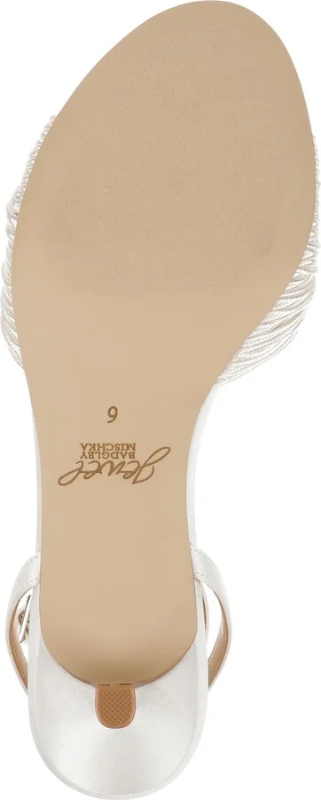 Jewel Badgley Mischka Women's Nance Kitten Heel Sandals - Image 5