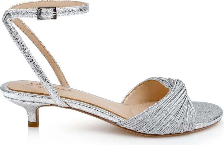 Jewel Badgley Mischka Women's Nance Kitten Heel Sandals - Image 10